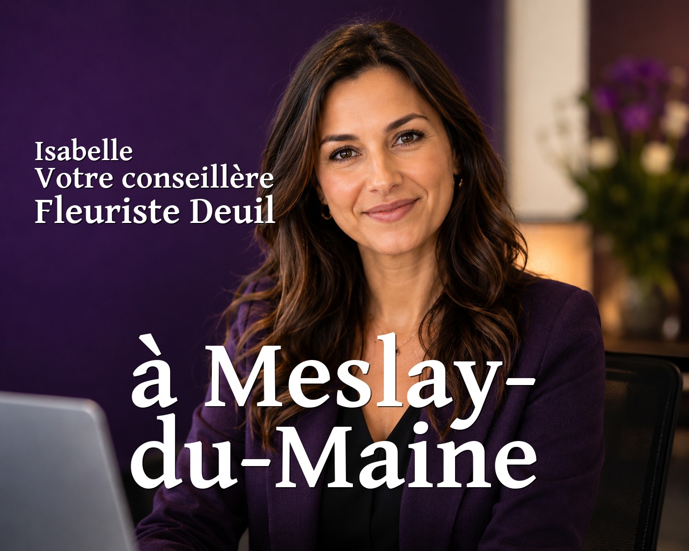 Isabelle, votre conseillère Fleuriste Deuil à Meslay-du-Maine