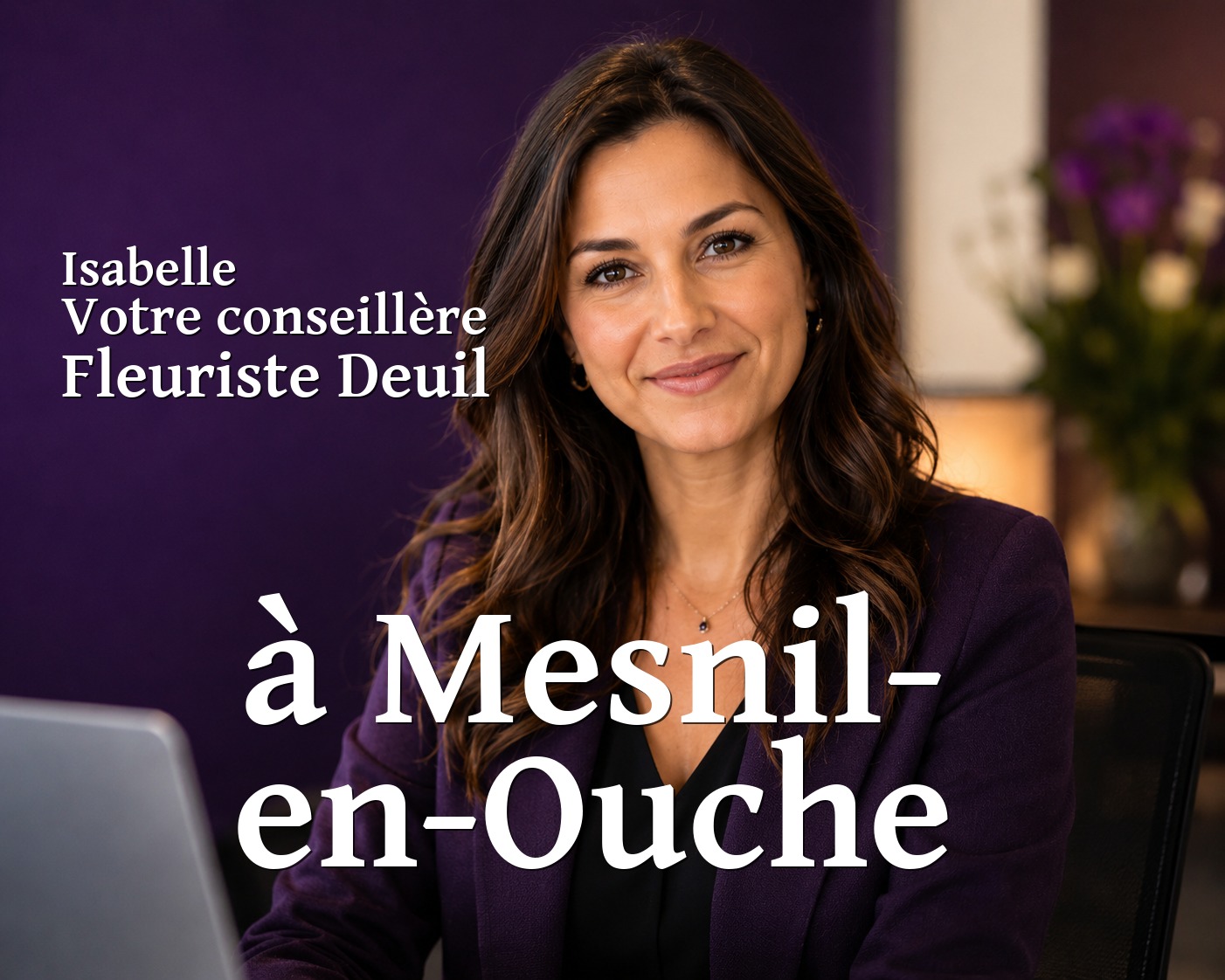 Isabelle, votre conseillère Fleuriste Deuil à Mesnil-en-Ouche