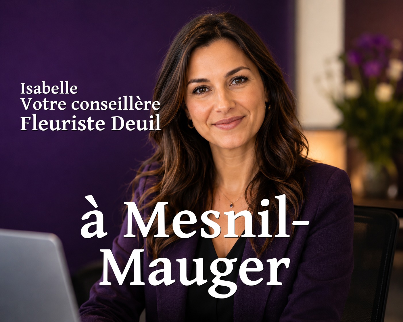 Isabelle, votre conseillère Fleuriste Deuil à Mesnil-Mauger