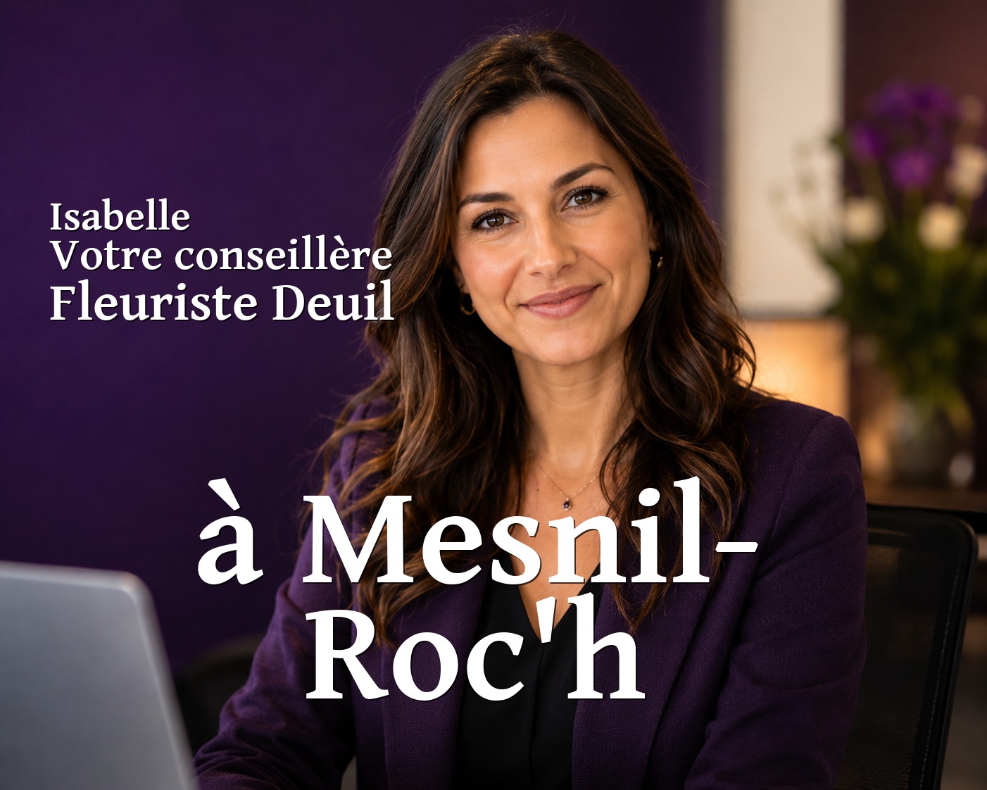 Isabelle, votre conseillère Fleuriste Deuil à Mesnil-Roc'h