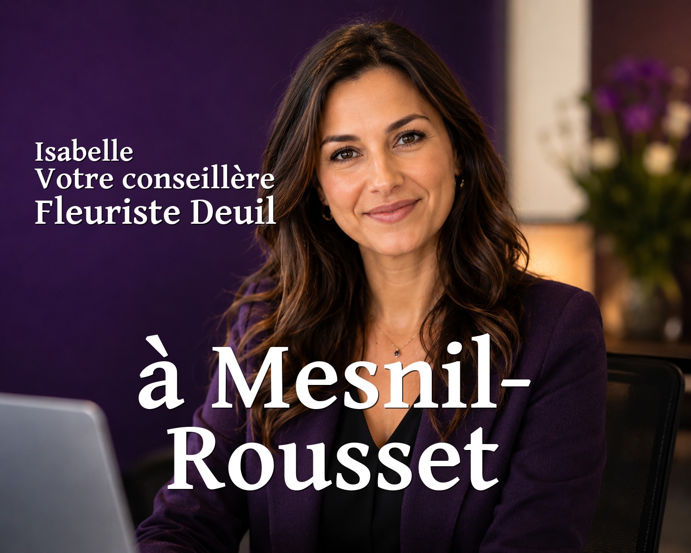 Isabelle, votre conseillère Fleuriste Deuil à Mesnil-Rousset