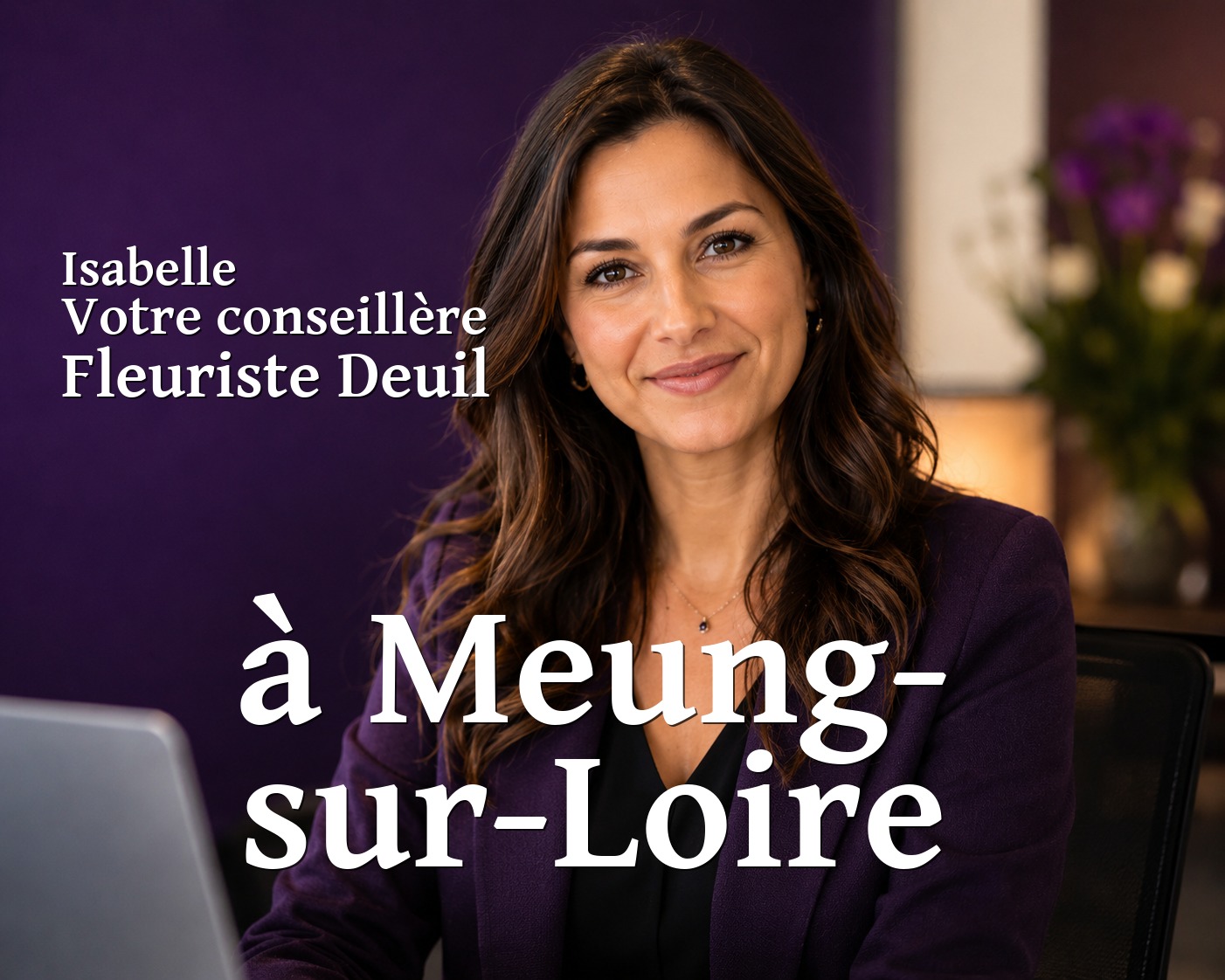 Isabelle, votre conseillère Fleuriste Deuil à Meung-sur-Loire