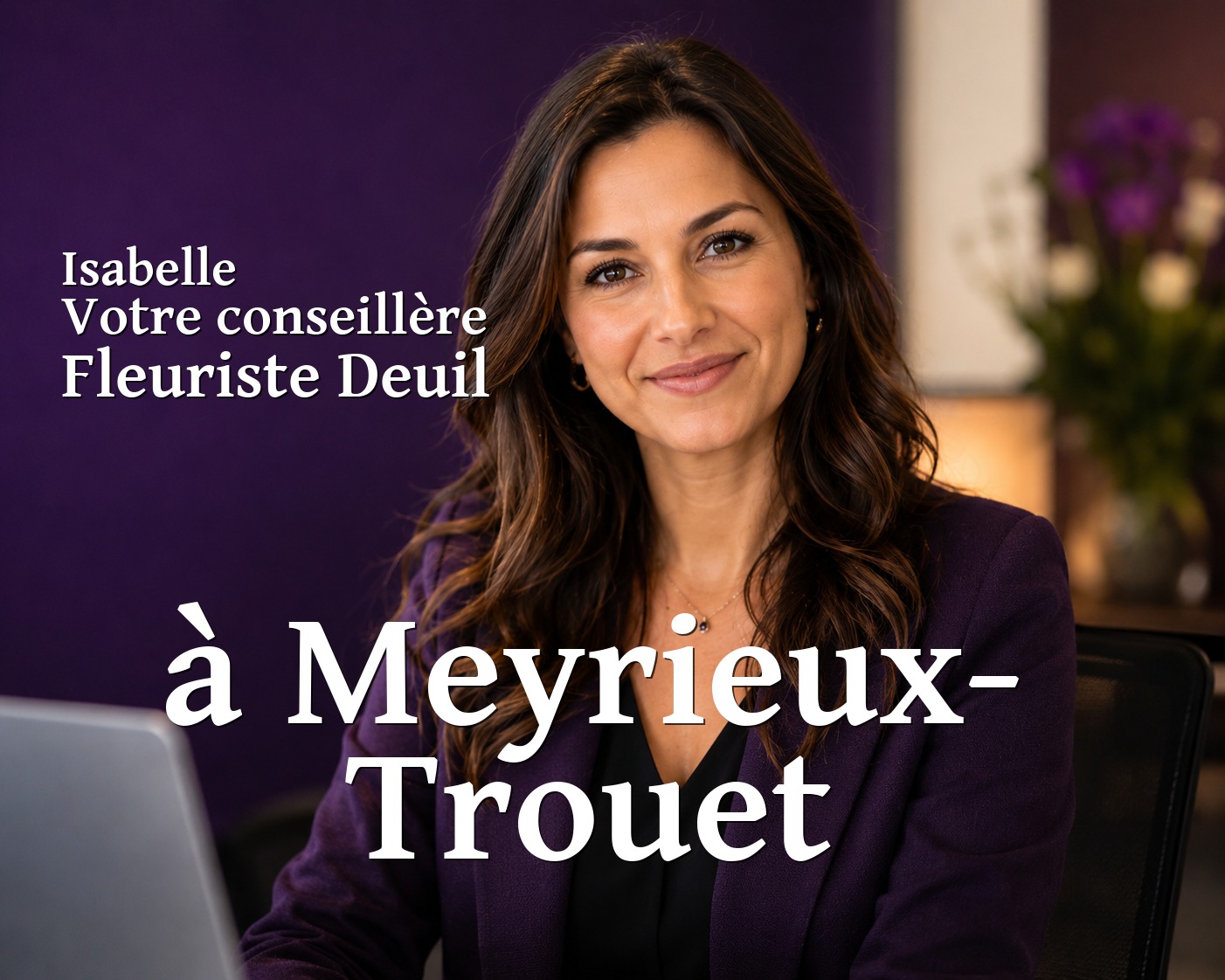 Isabelle, votre conseillère Fleuriste Deuil à Meyrieux-Trouet