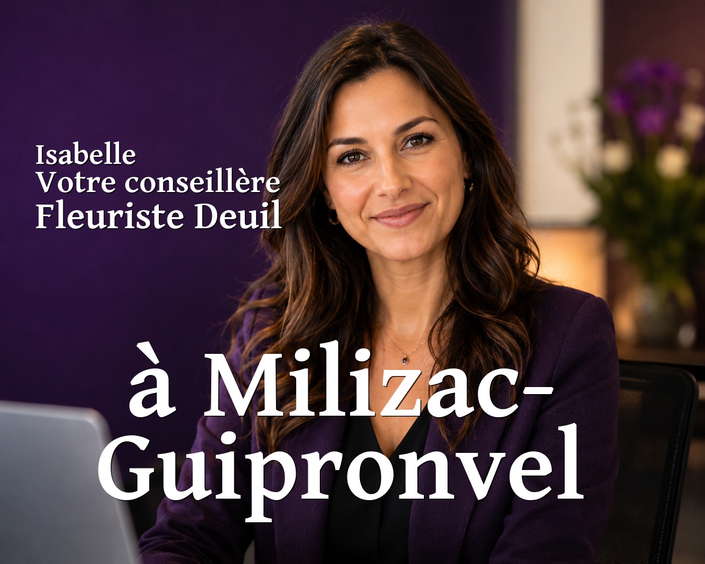 Isabelle, votre conseillère Fleuriste Deuil à Milizac-Guipronvel