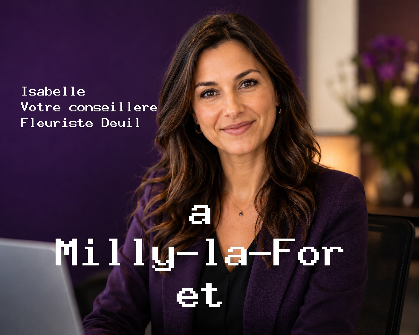 Isabelle, votre conseillère Fleuriste Deuil à Milly-la-Forêt
