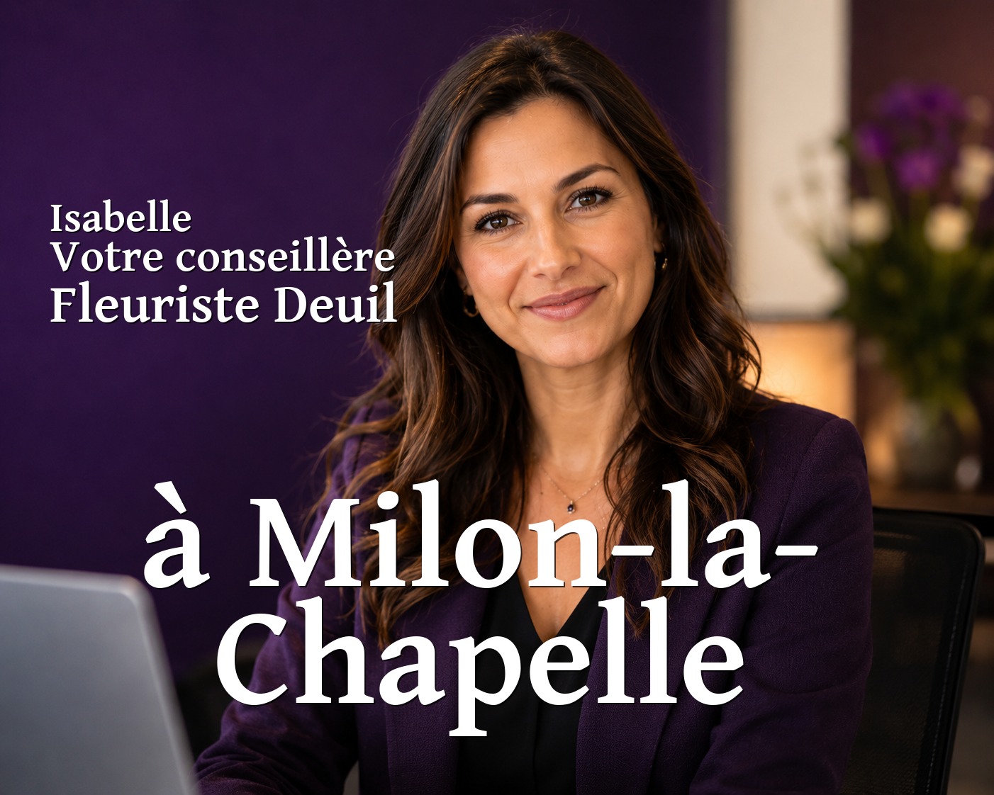 Isabelle, votre conseillère Fleuriste Deuil à Milon-la-Chapelle