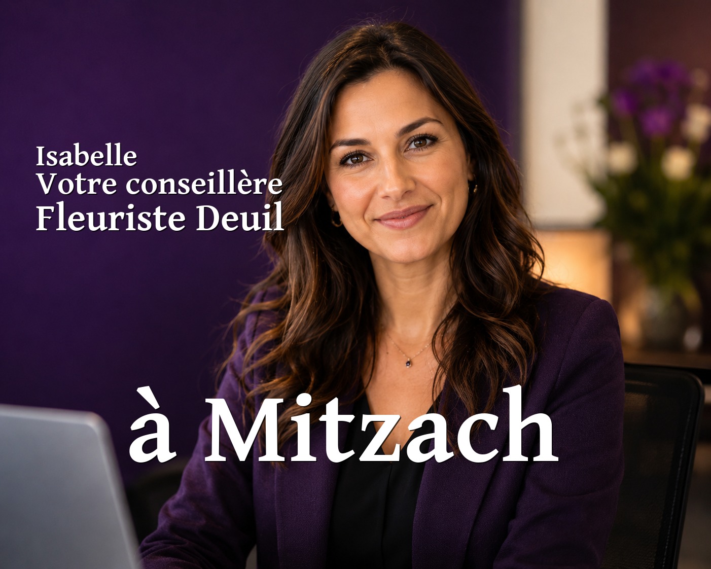Isabelle, votre conseillère Fleuriste Deuil à Mitzach