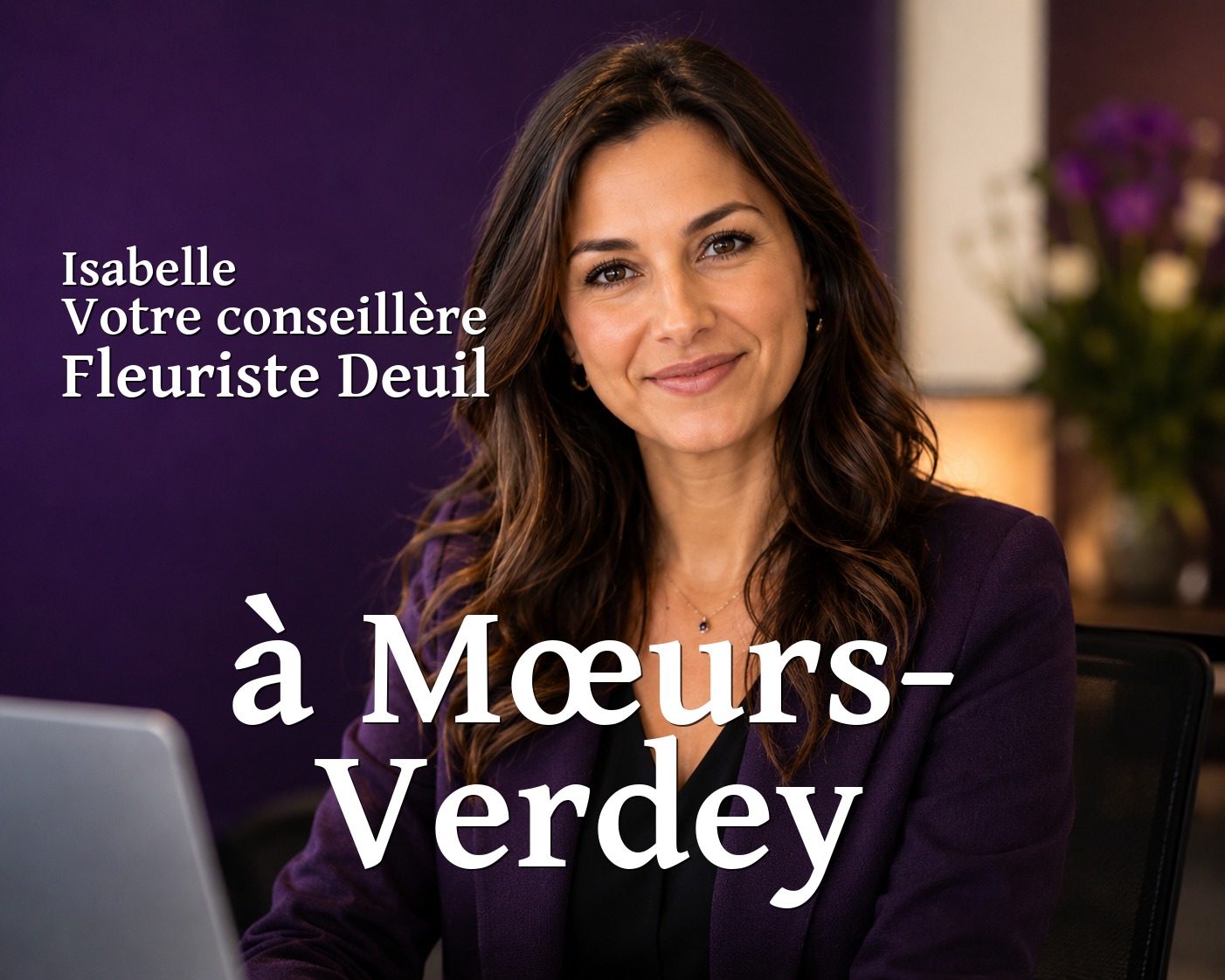 Isabelle, votre conseillère Fleuriste Deuil à Mœurs-Verdey