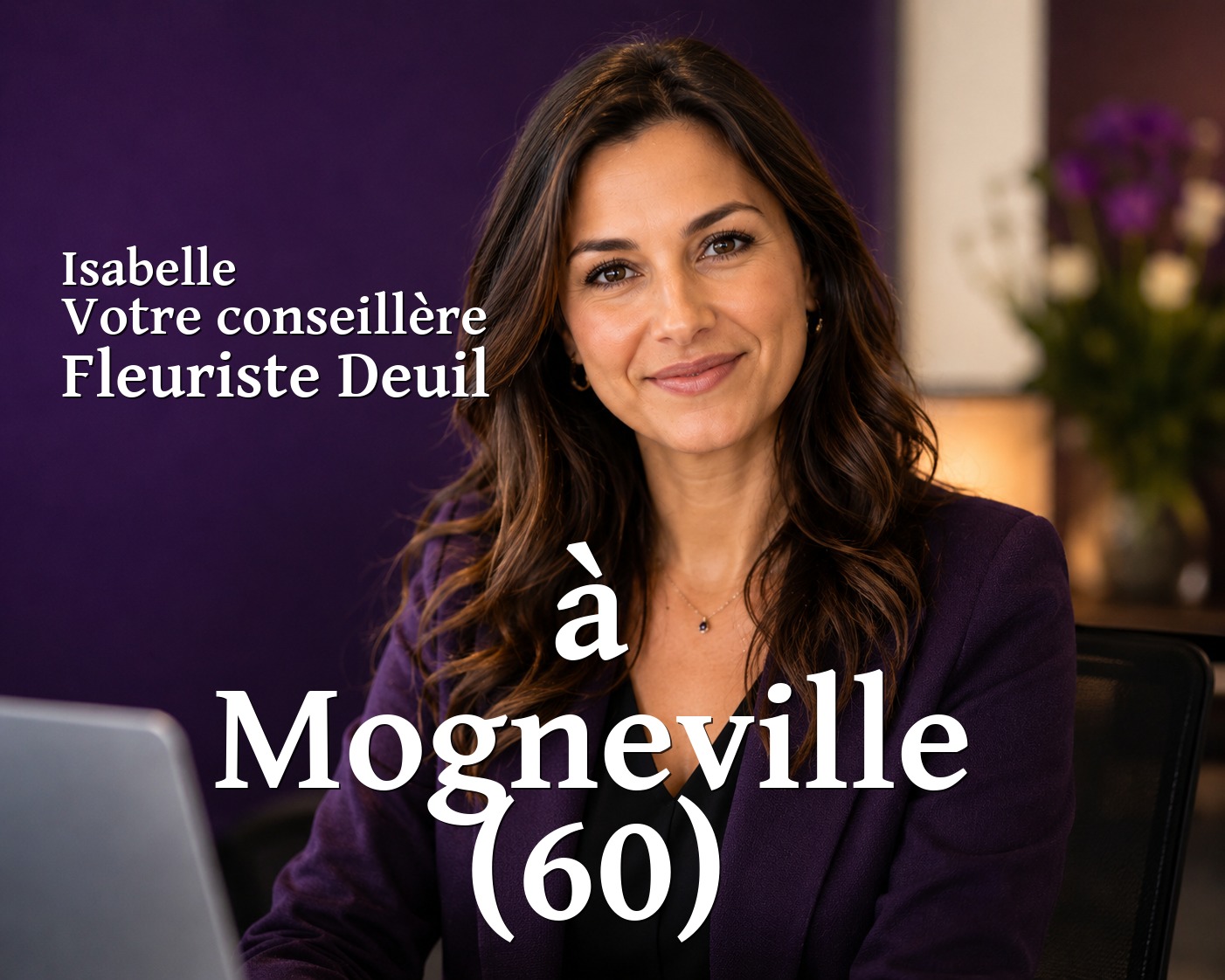 Isabelle, votre conseillère Fleuriste Deuil à Mogneville (60)