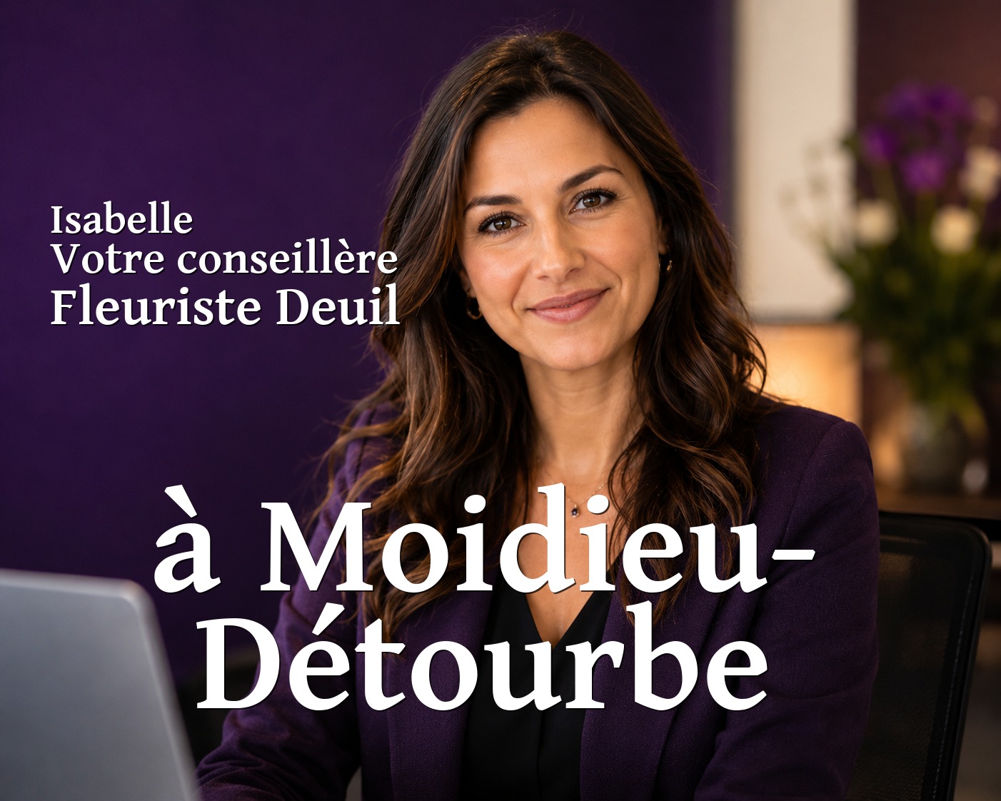 Isabelle, votre conseillère Fleuriste Deuil à Moidieu-Détourbe