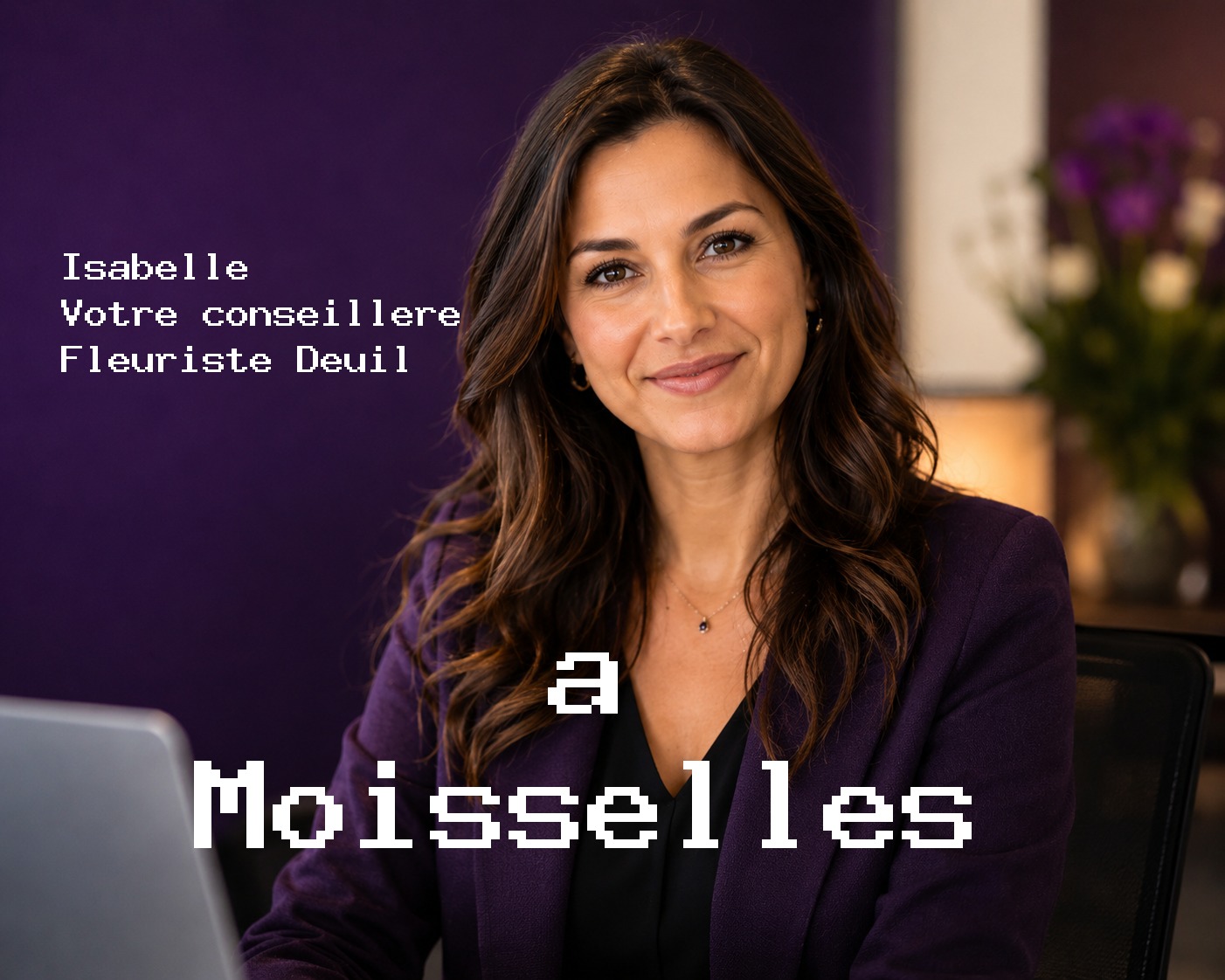 Isabelle, votre conseillère Fleuriste Deuil à Moisselles