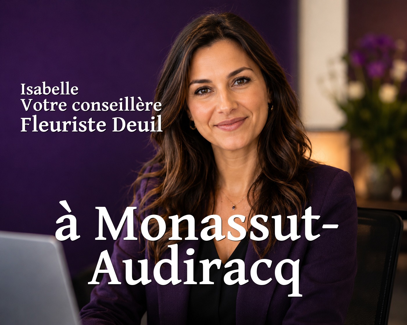 Isabelle, votre conseillère Fleuriste Deuil à Monassut-Audiracq