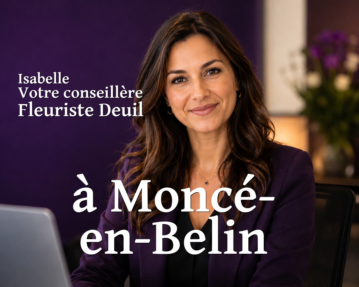 Isabelle, votre conseillère Fleuriste Deuil à Moncé-en-Belin