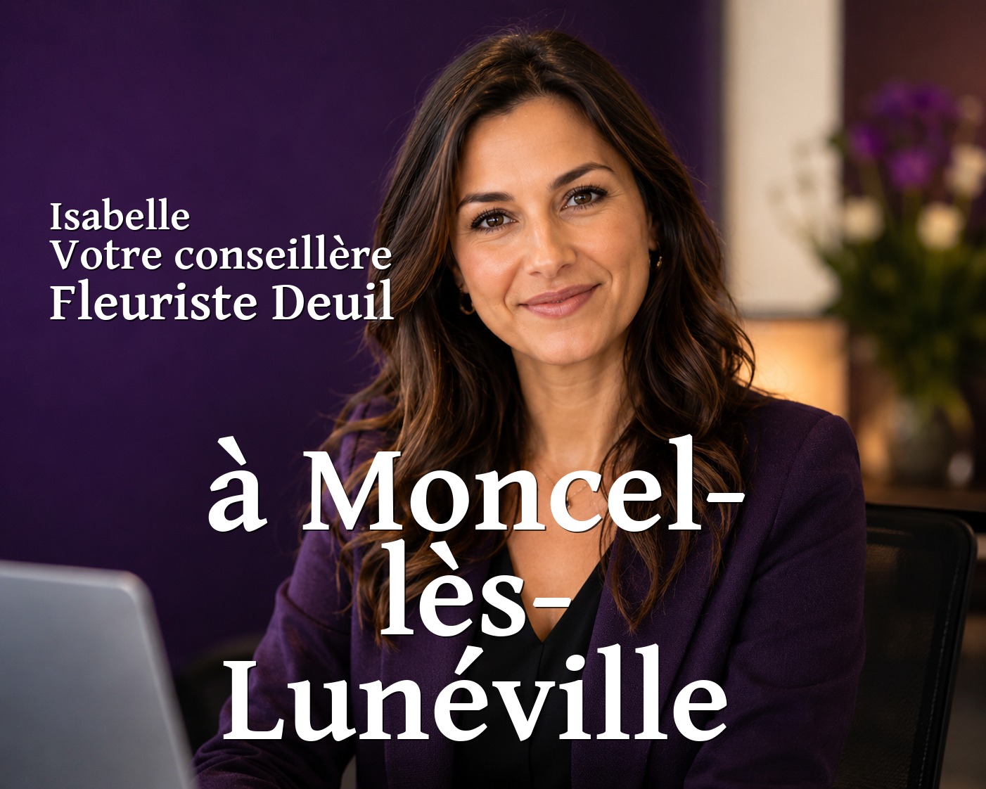 Isabelle, votre conseillère Fleuriste Deuil à Moncel-lès-Lunéville