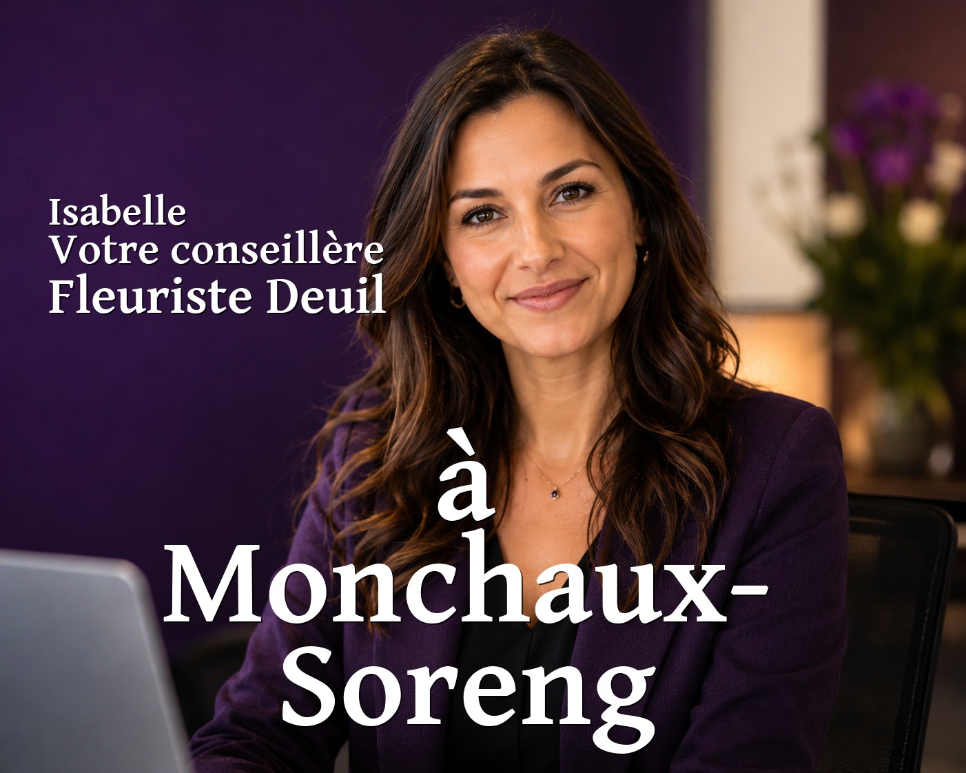 Isabelle, votre conseillère Fleuriste Deuil à Monchaux-Soreng