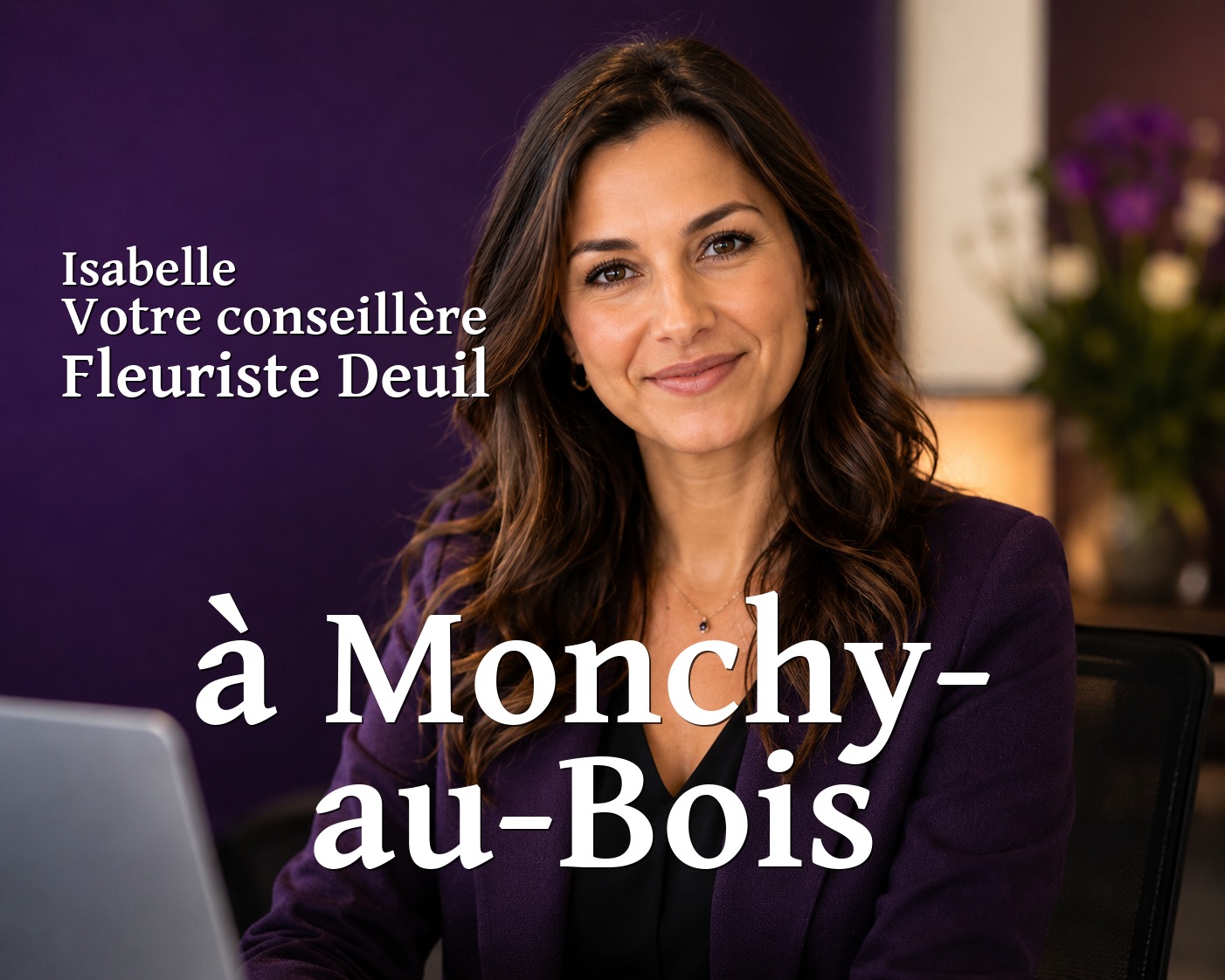 Isabelle, votre conseillère Fleuriste Deuil à Monchy-au-Bois