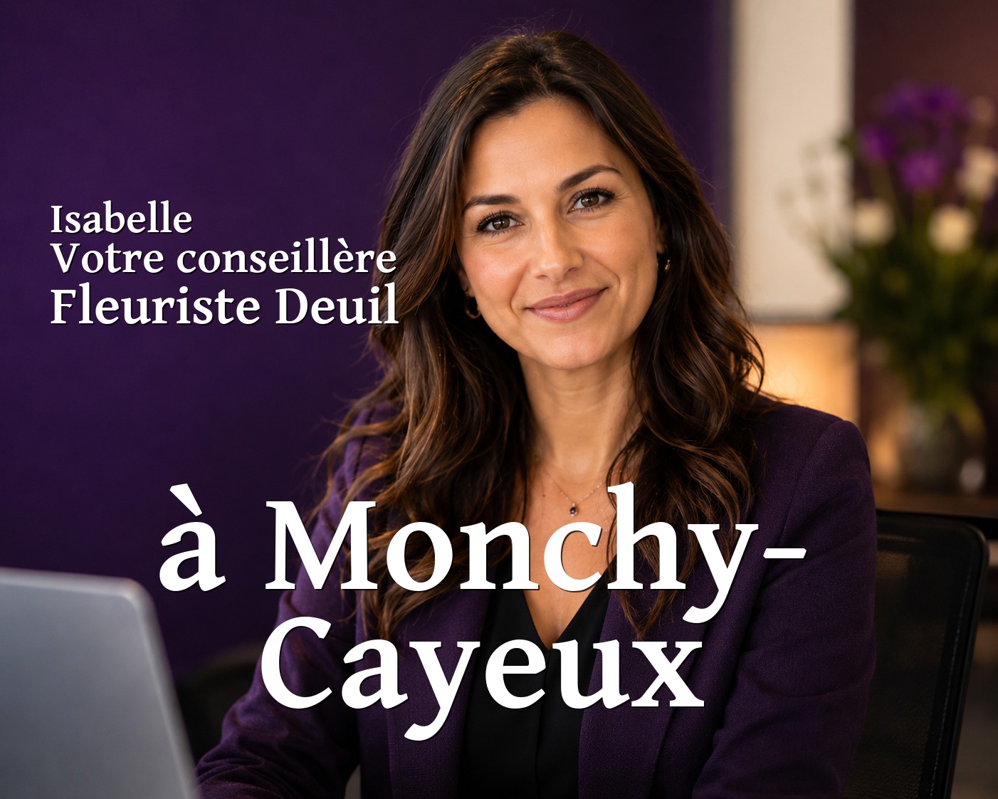 Isabelle, votre conseillère Fleuriste Deuil à Monchy-Cayeux