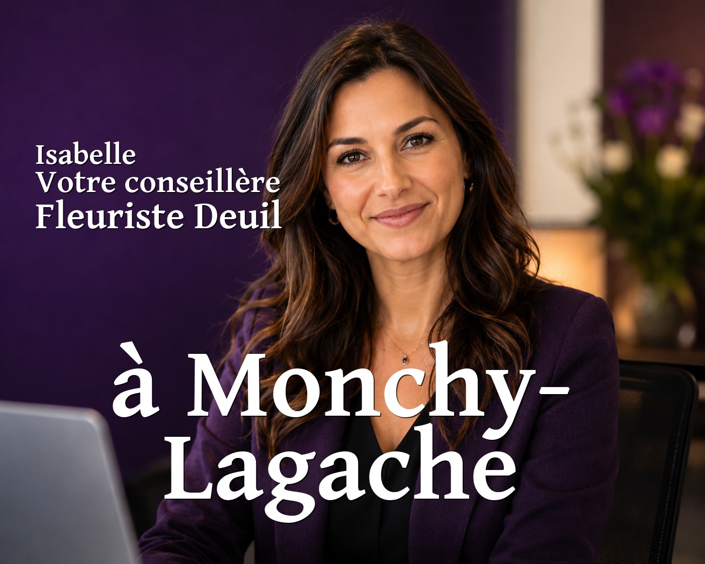 Isabelle, votre conseillère Fleuriste Deuil à Monchy-Lagache