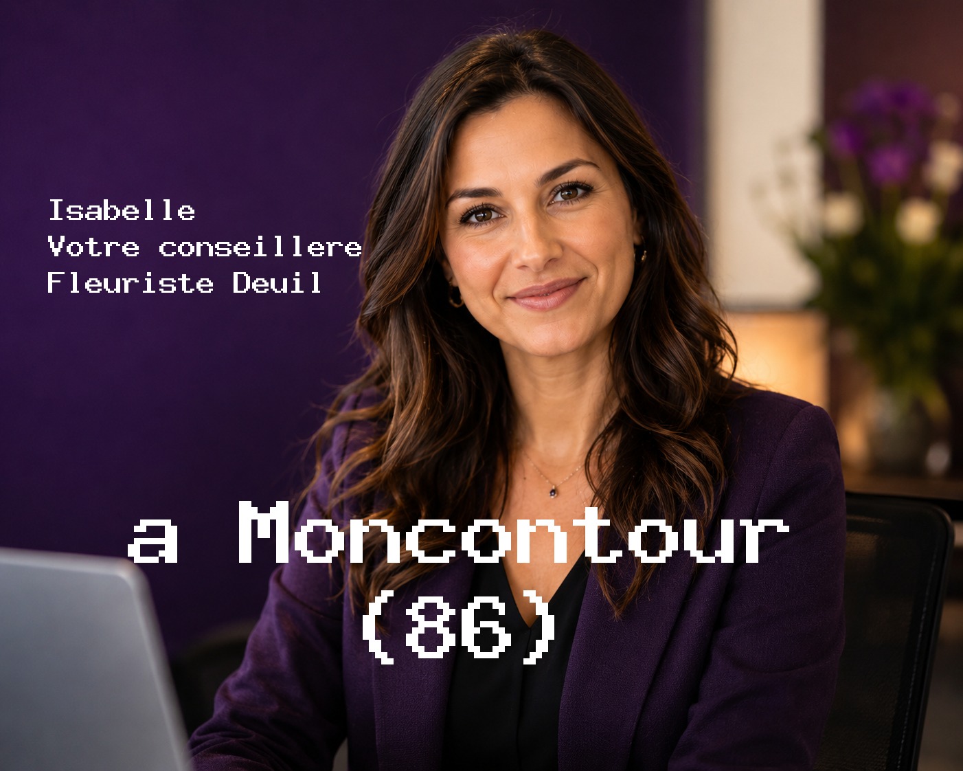 Isabelle, votre conseillère Fleuriste Deuil à Moncontour (86)