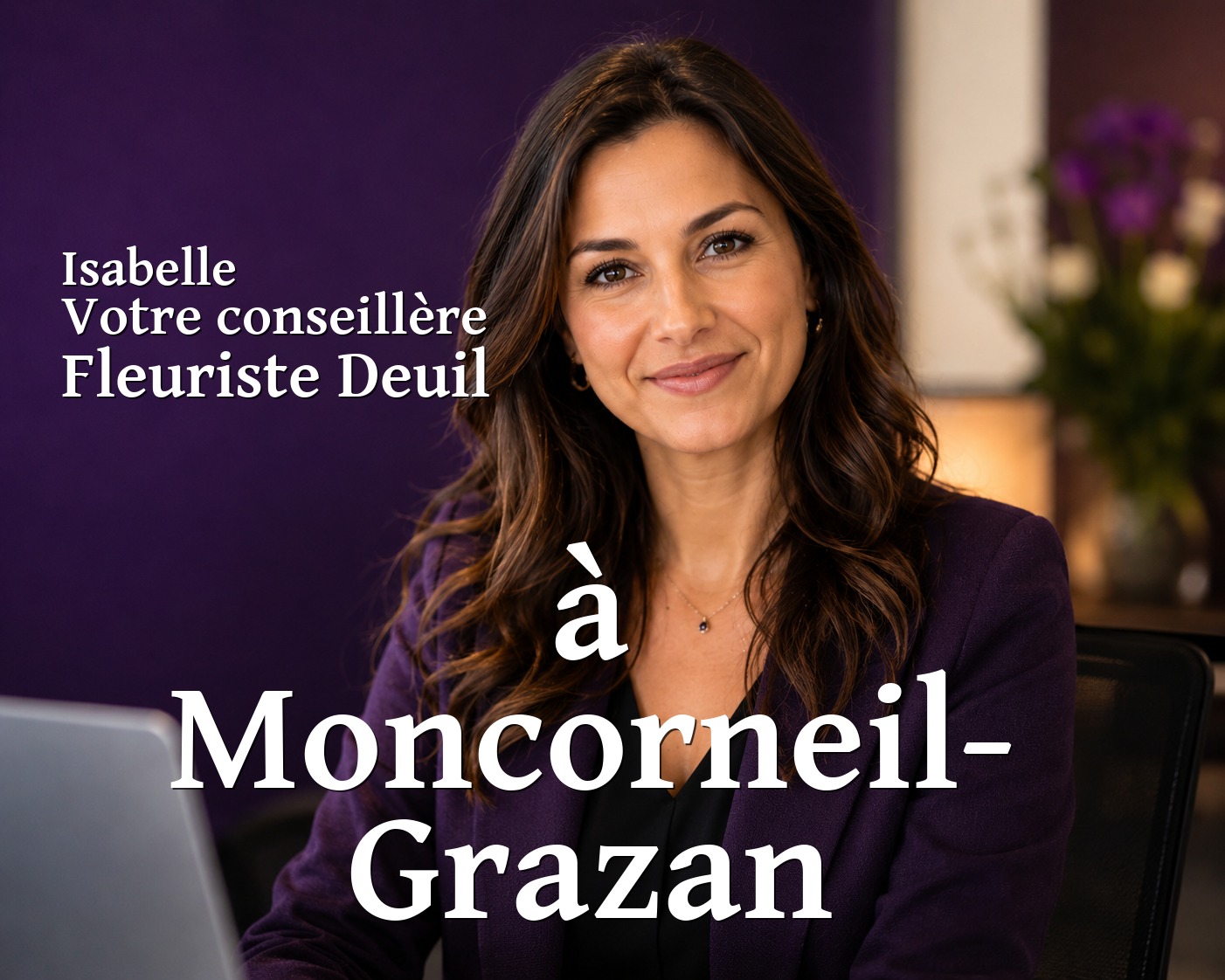 Isabelle, votre conseillère Fleuriste Deuil à Moncorneil-Grazan