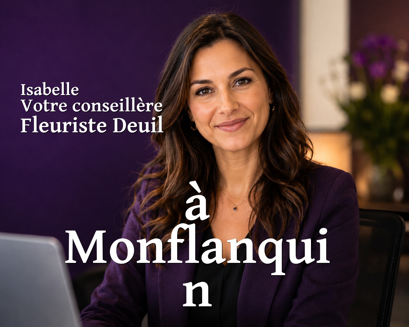 Isabelle, votre conseillère Fleuriste Deuil à Monflanquin