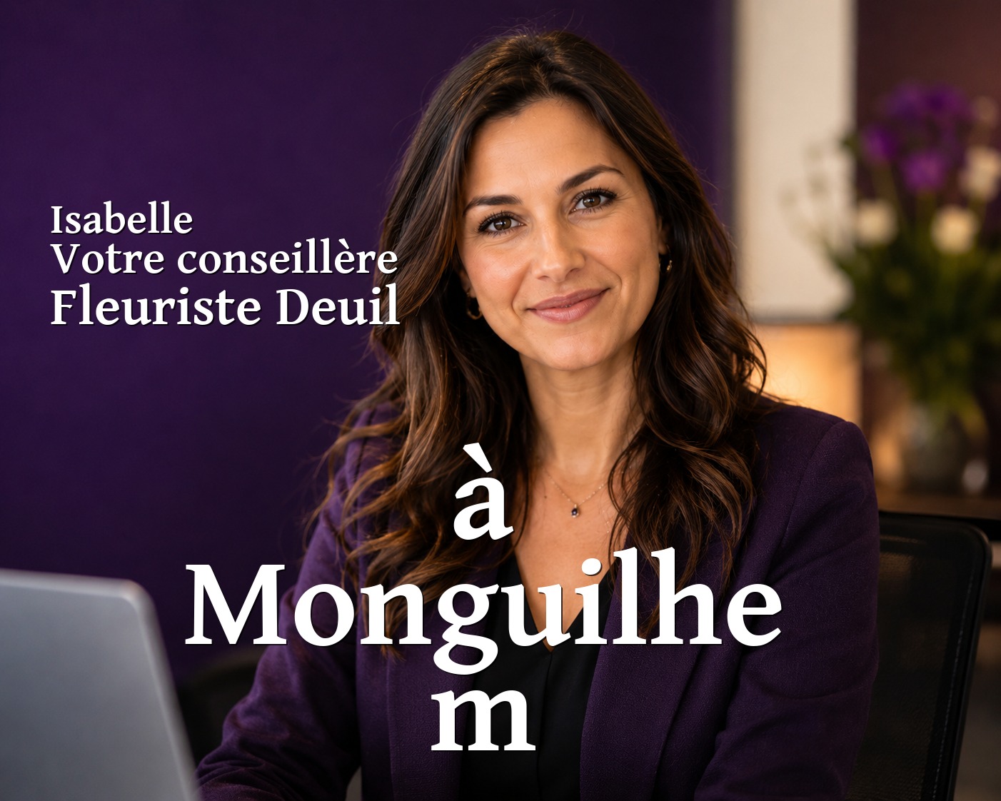 Isabelle, votre conseillère Fleuriste Deuil à Monguilhem