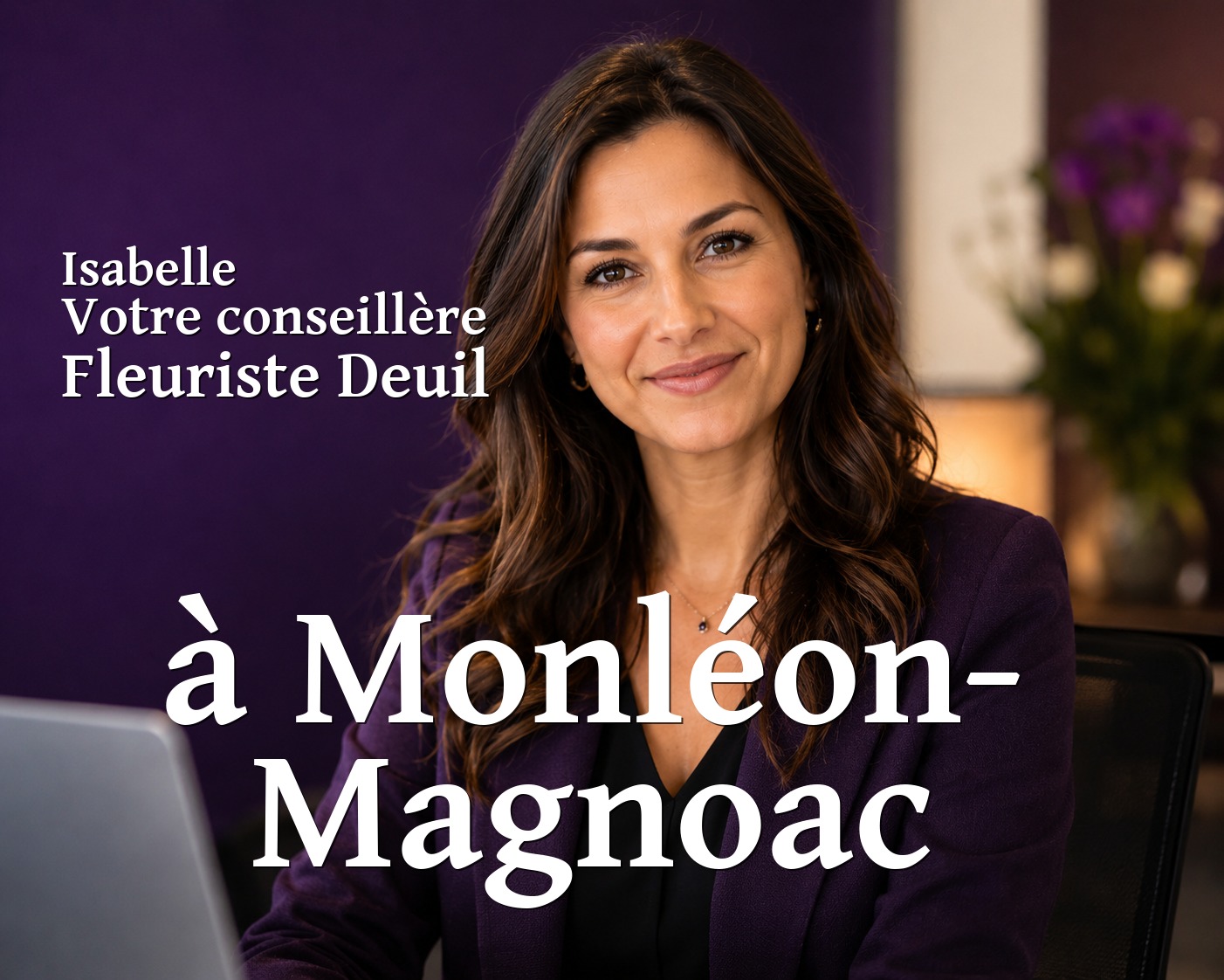 Isabelle, votre conseillère Fleuriste Deuil à Monléon-Magnoac