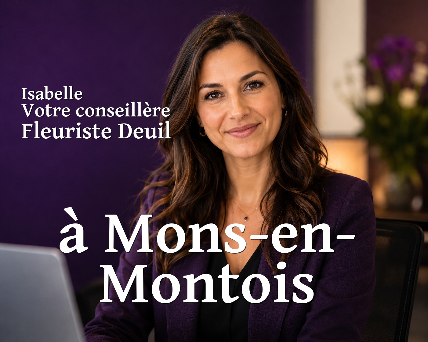Isabelle, votre conseillère Fleuriste Deuil à Mons-en-Montois