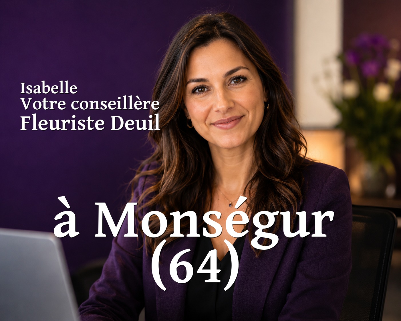 Isabelle, votre conseillère Fleuriste Deuil à Monségur (64)