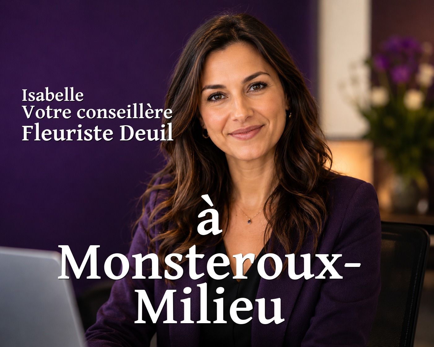 Isabelle, votre conseillère Fleuriste Deuil à Monsteroux-Milieu