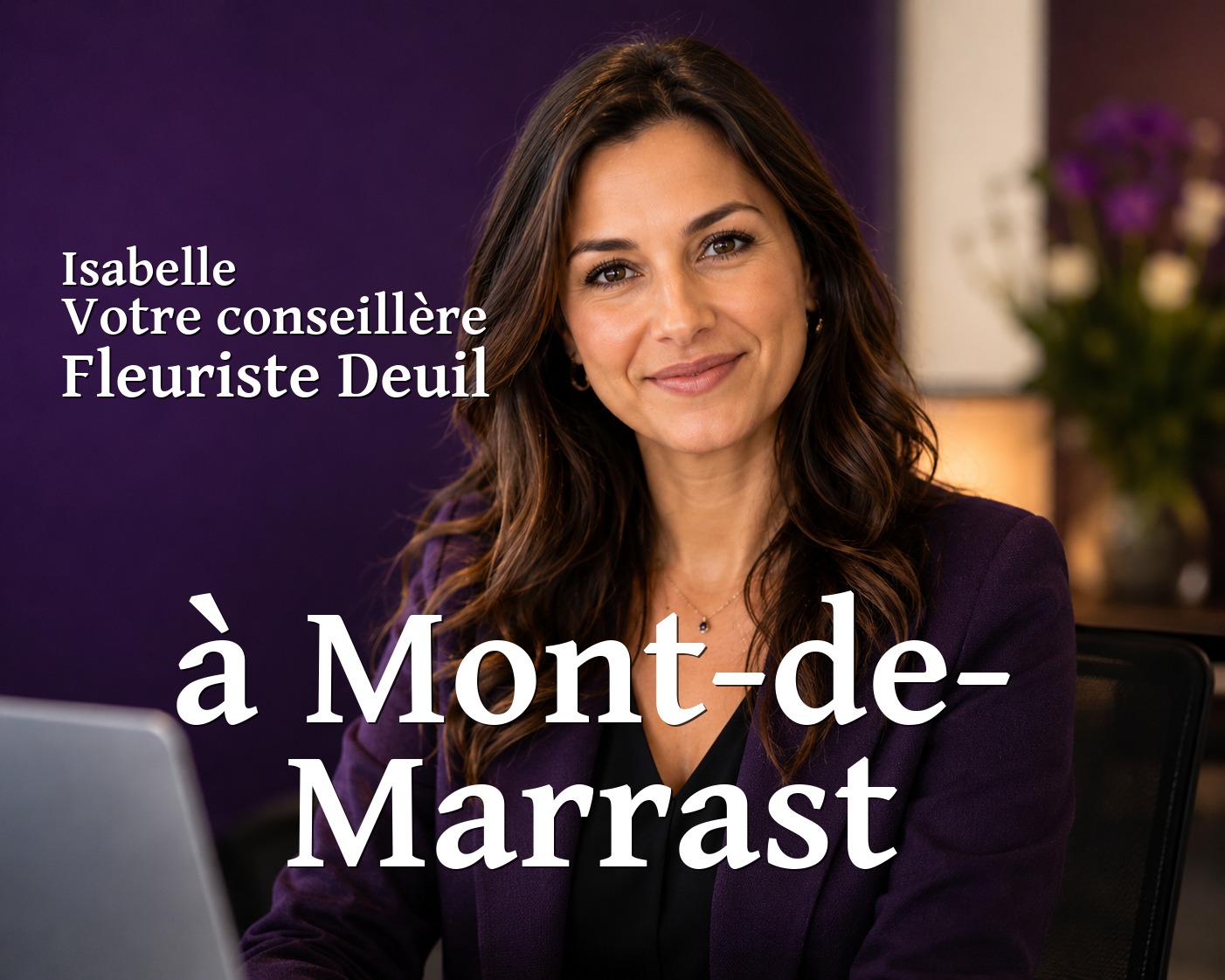 Isabelle, votre conseillère Fleuriste Deuil à Mont-de-Marrast