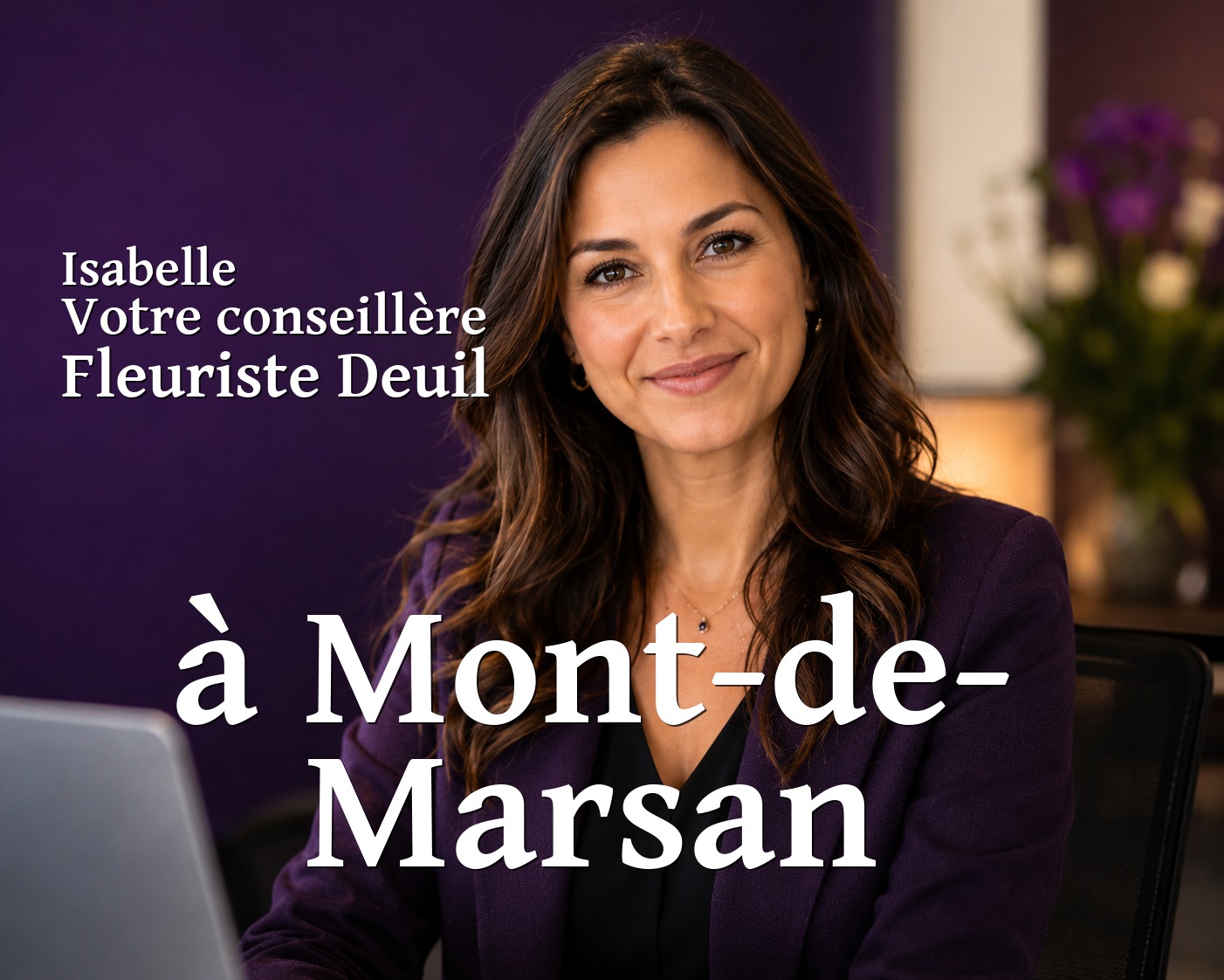 Isabelle, votre conseillère Fleuriste Deuil à Mont-de-Marsan