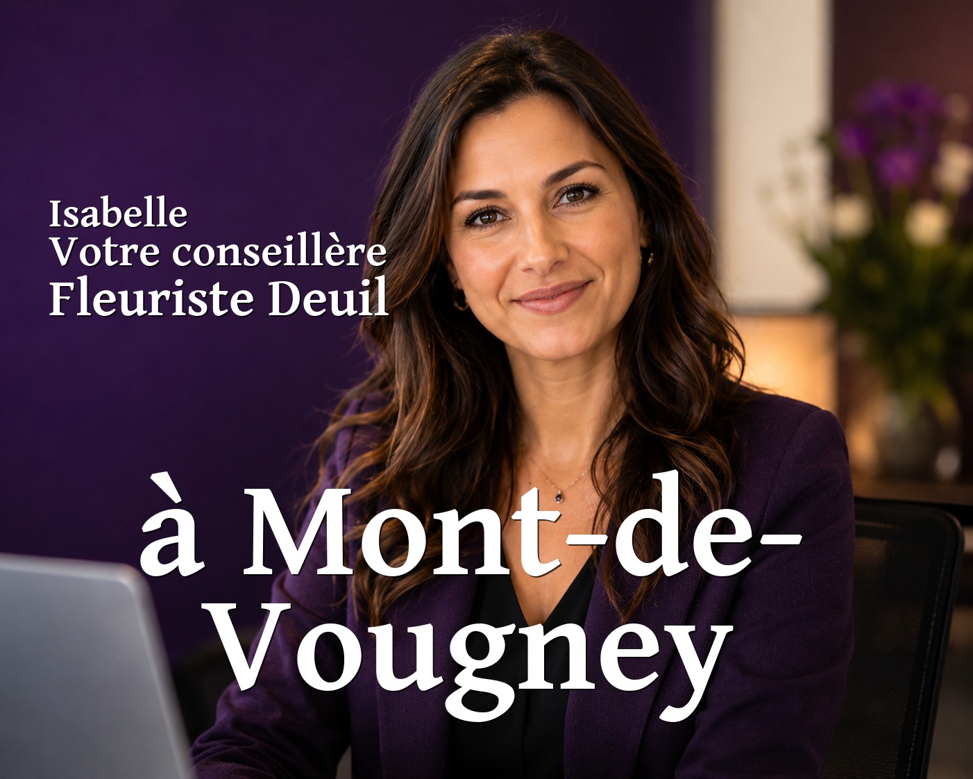 Isabelle, votre conseillère Fleuriste Deuil à Mont-de-Vougney