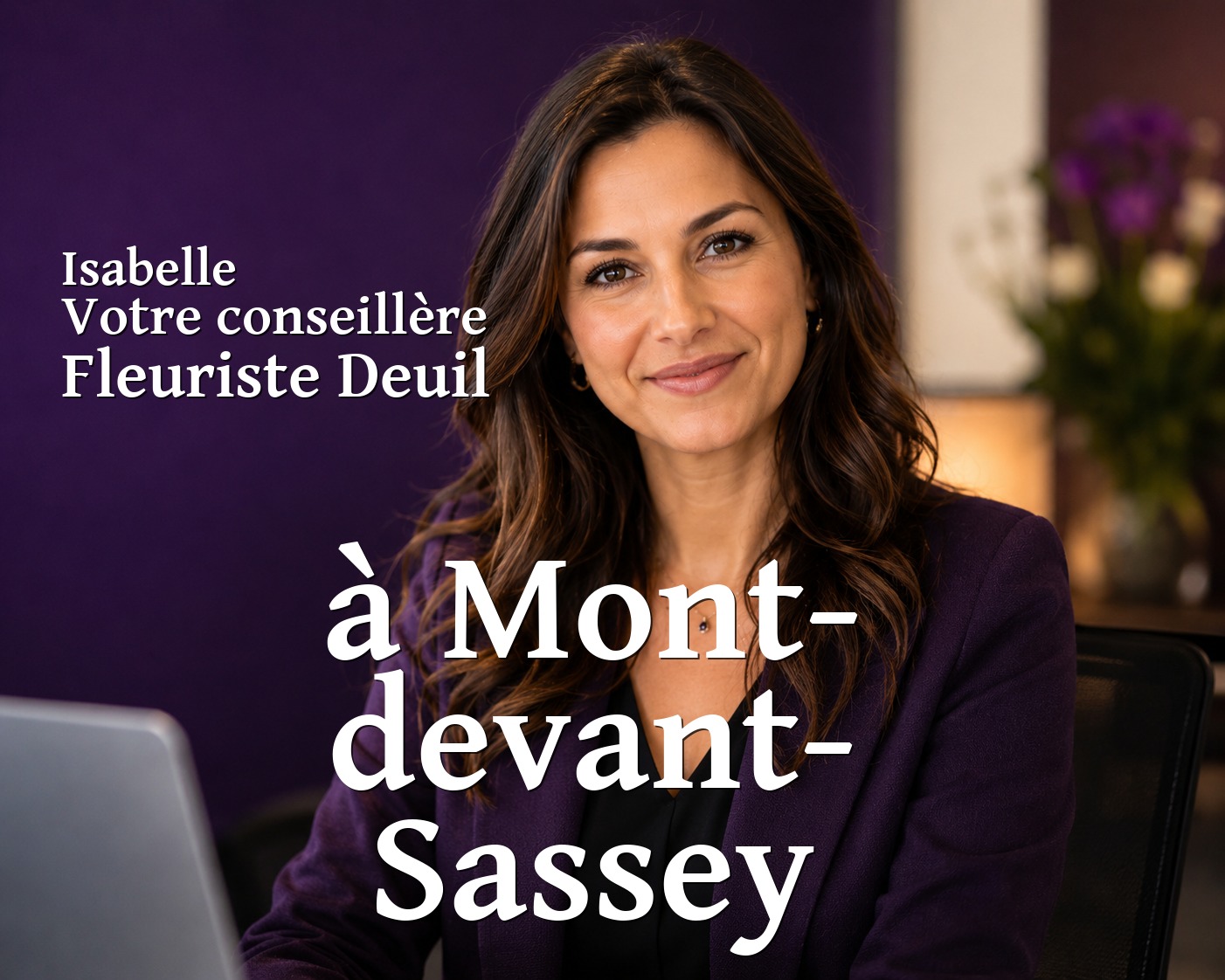 Isabelle, votre conseillère Fleuriste Deuil à Mont-devant-Sassey