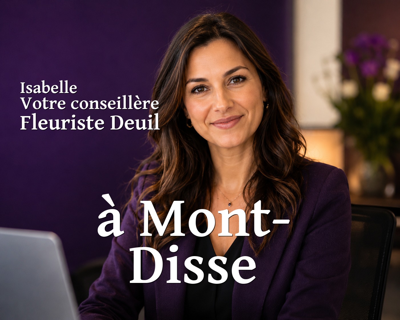 Isabelle, votre conseillère Fleuriste Deuil à Mont-Disse