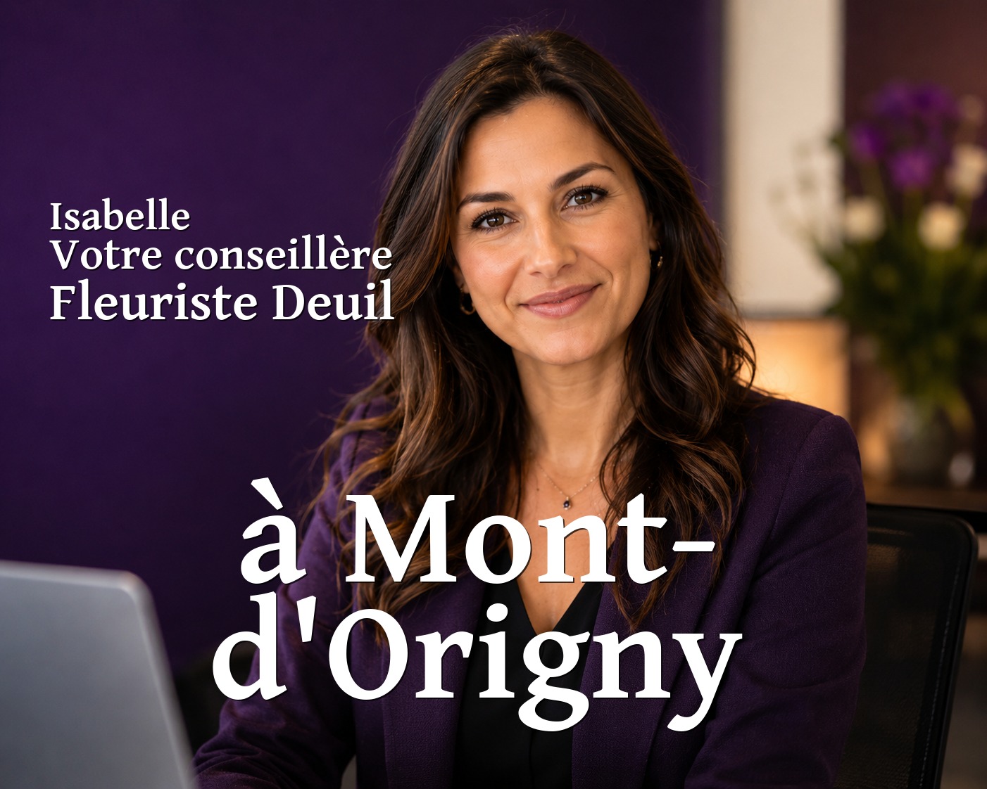 Isabelle, votre conseillère Fleuriste Deuil à Mont-d'Origny