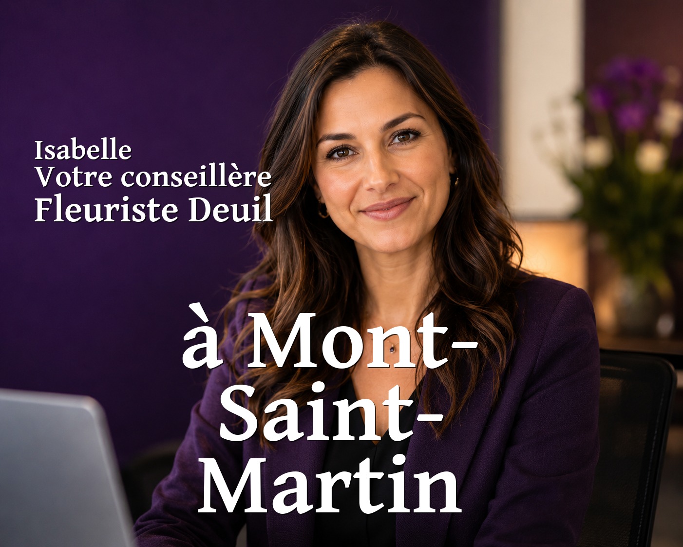 Isabelle, votre conseillère Fleuriste Deuil à Mont-Saint-Martin