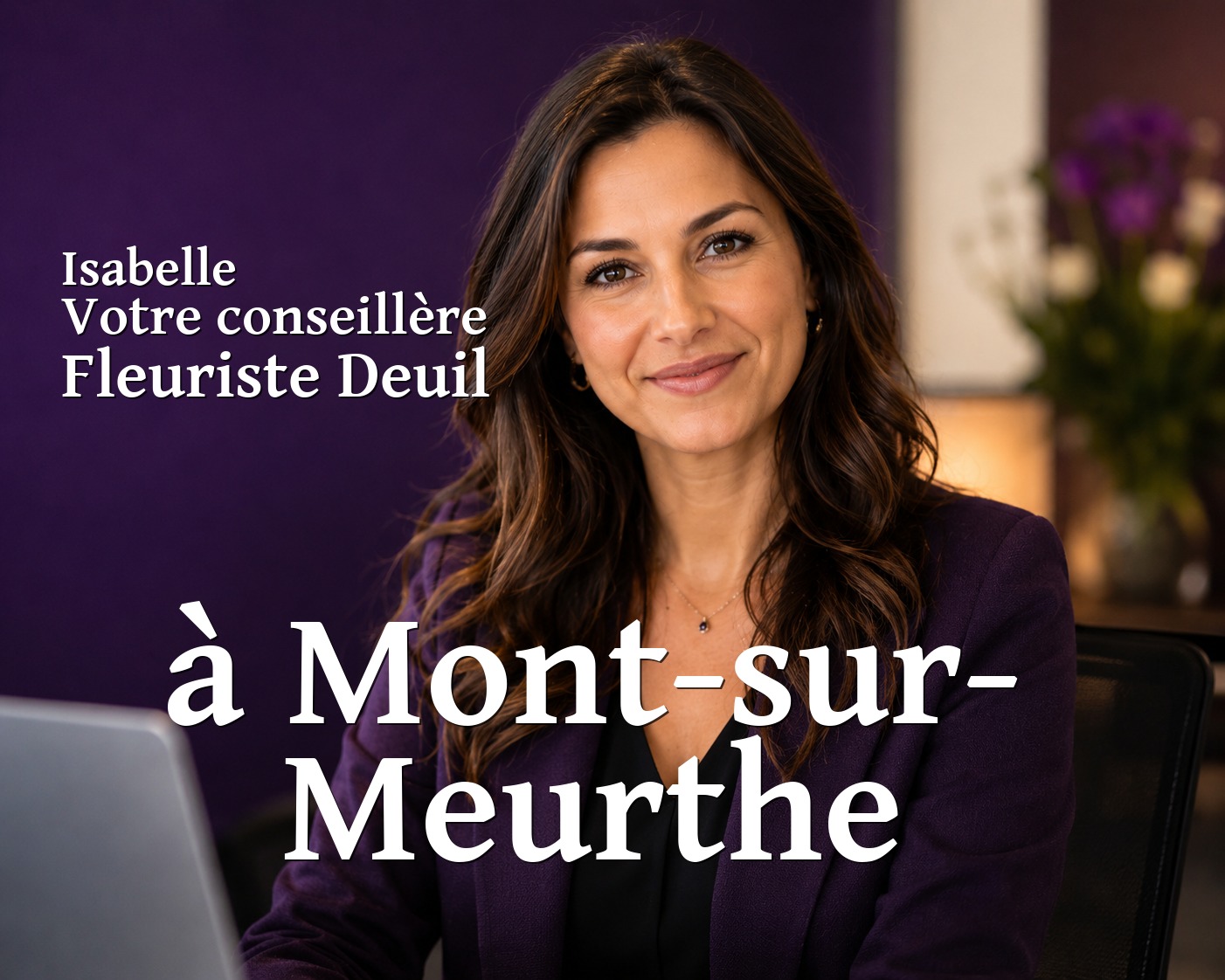 Isabelle, votre conseillère Fleuriste Deuil à Mont-sur-Meurthe