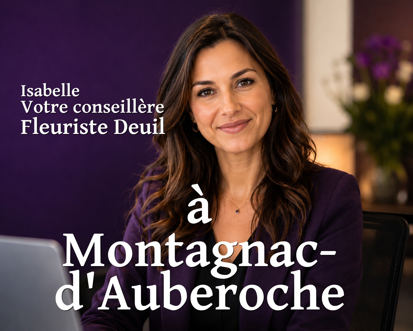 Isabelle, votre conseillère Fleuriste Deuil à Montagnac-d'Auberoche
