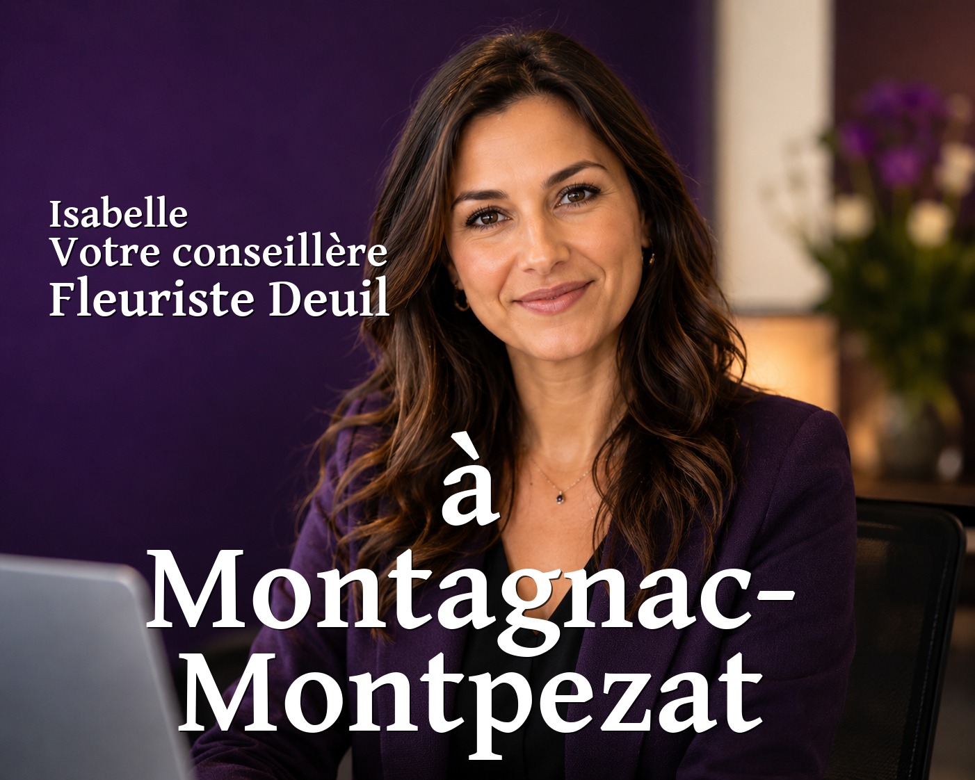 Isabelle, votre conseillère Fleuriste Deuil à Montagnac-Montpezat