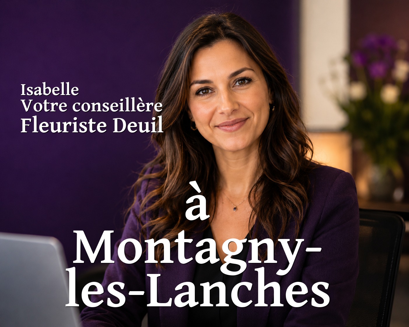 Isabelle, votre conseillère Fleuriste Deuil à Montagny-les-Lanches