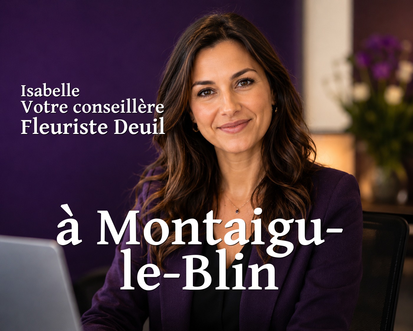 Isabelle, votre conseillère Fleuriste Deuil à Montaigu-le-Blin