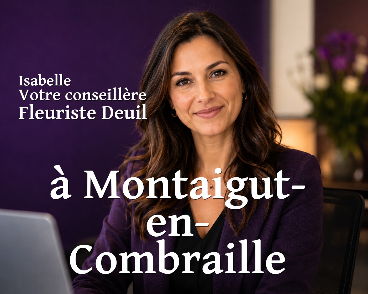 Isabelle, votre conseillère Fleuriste Deuil à Montaigut-en-Combraille