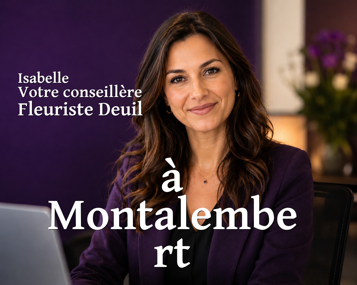 Isabelle, votre conseillère Fleuriste Deuil à Montalembert