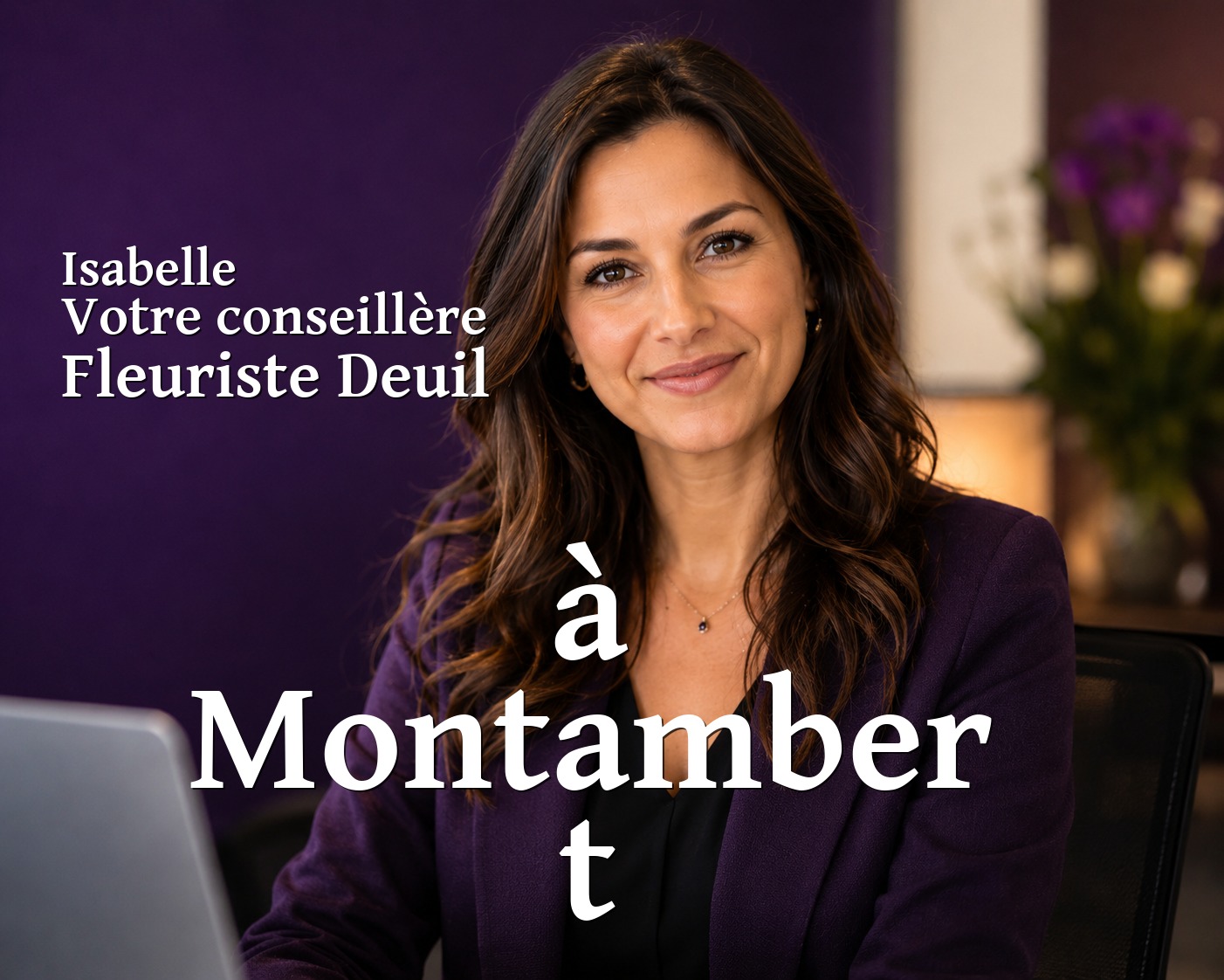 Isabelle, votre conseillère Fleuriste Deuil à Montambert