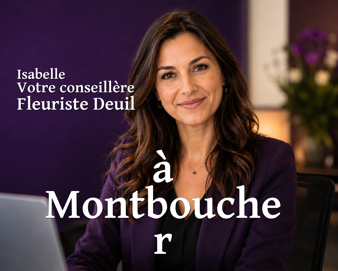 Isabelle, votre conseillère Fleuriste Deuil à Montboucher