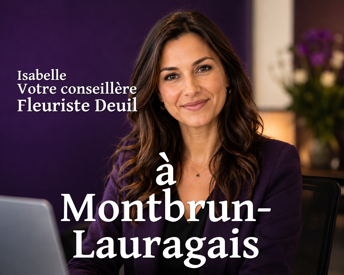 Isabelle, votre conseillère Fleuriste Deuil à Montbrun-Lauragais