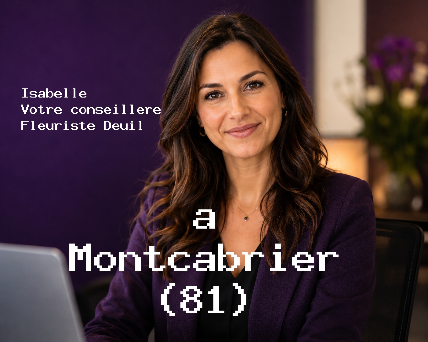 Isabelle, votre conseillère Fleuriste Deuil à Montcabrier (81)