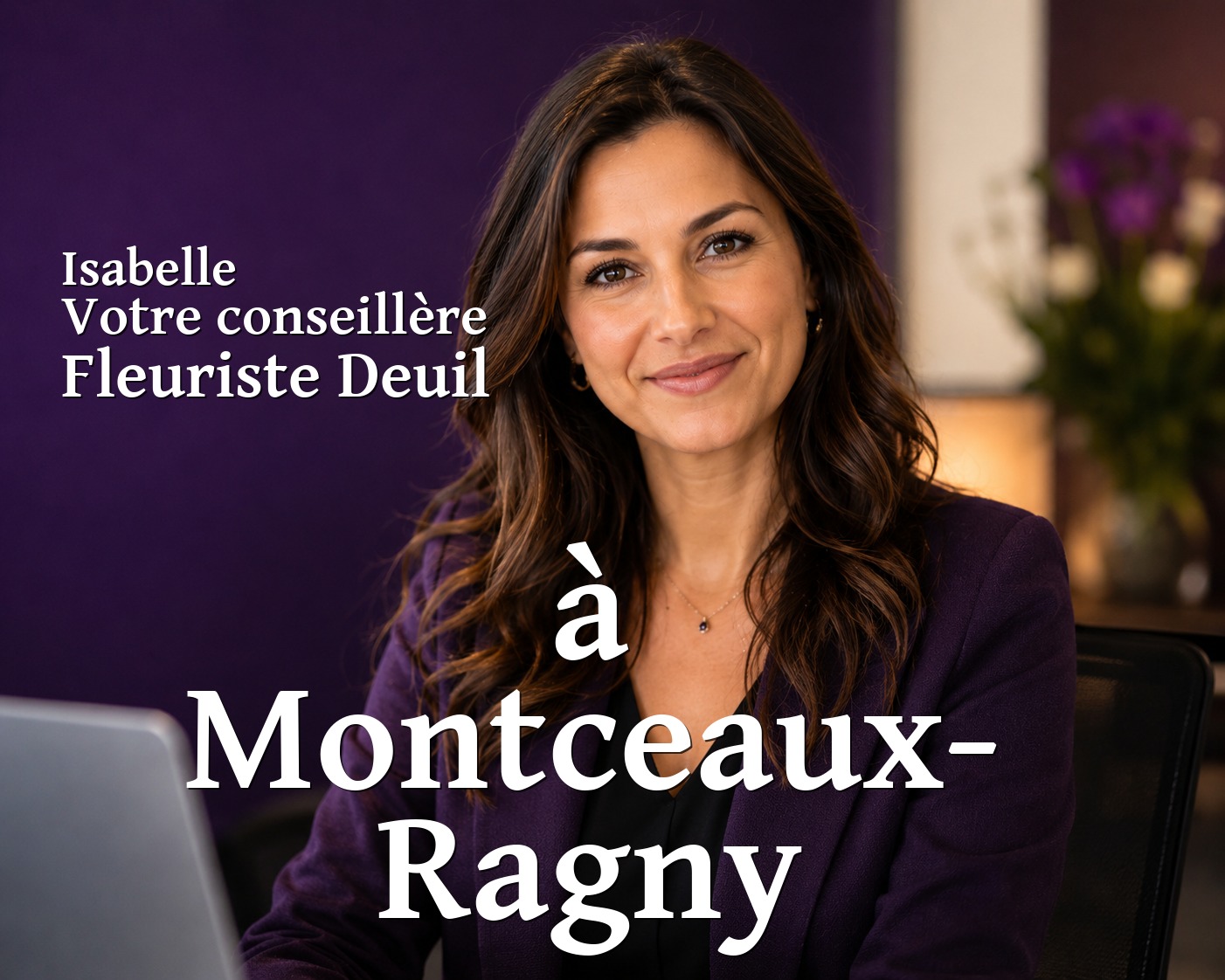 Isabelle, votre conseillère Fleuriste Deuil à Montceaux-Ragny
