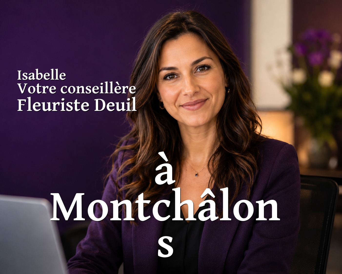 Isabelle, votre conseillère Fleuriste Deuil à Montchâlons